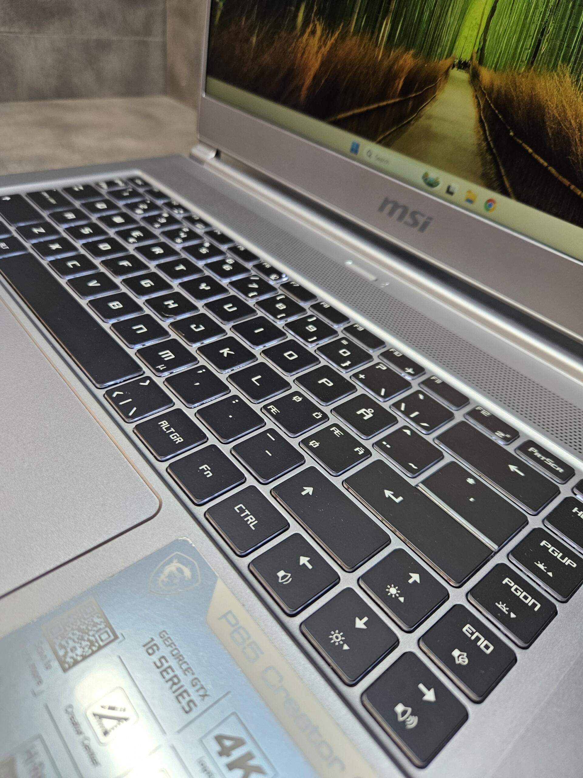 MSI Prestige P65 Creator | 15.6" FHD IPS | i7-9750H | 16GB | SSD 1 TB | GTX 1660 Ti Max-Q 6 GB - Image 3