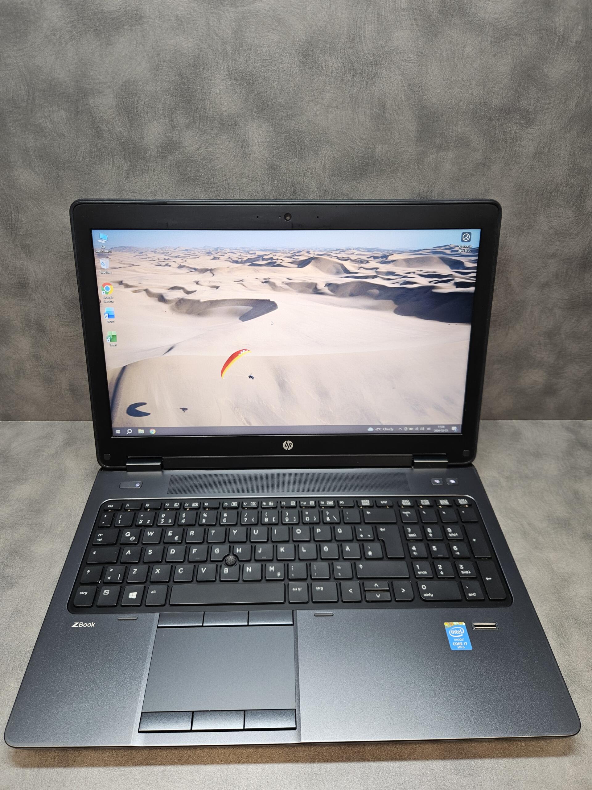 HP ZBook 15 G2 | 15.6" FHD | i7-4810MQ | 16GB | SSD 256 GB