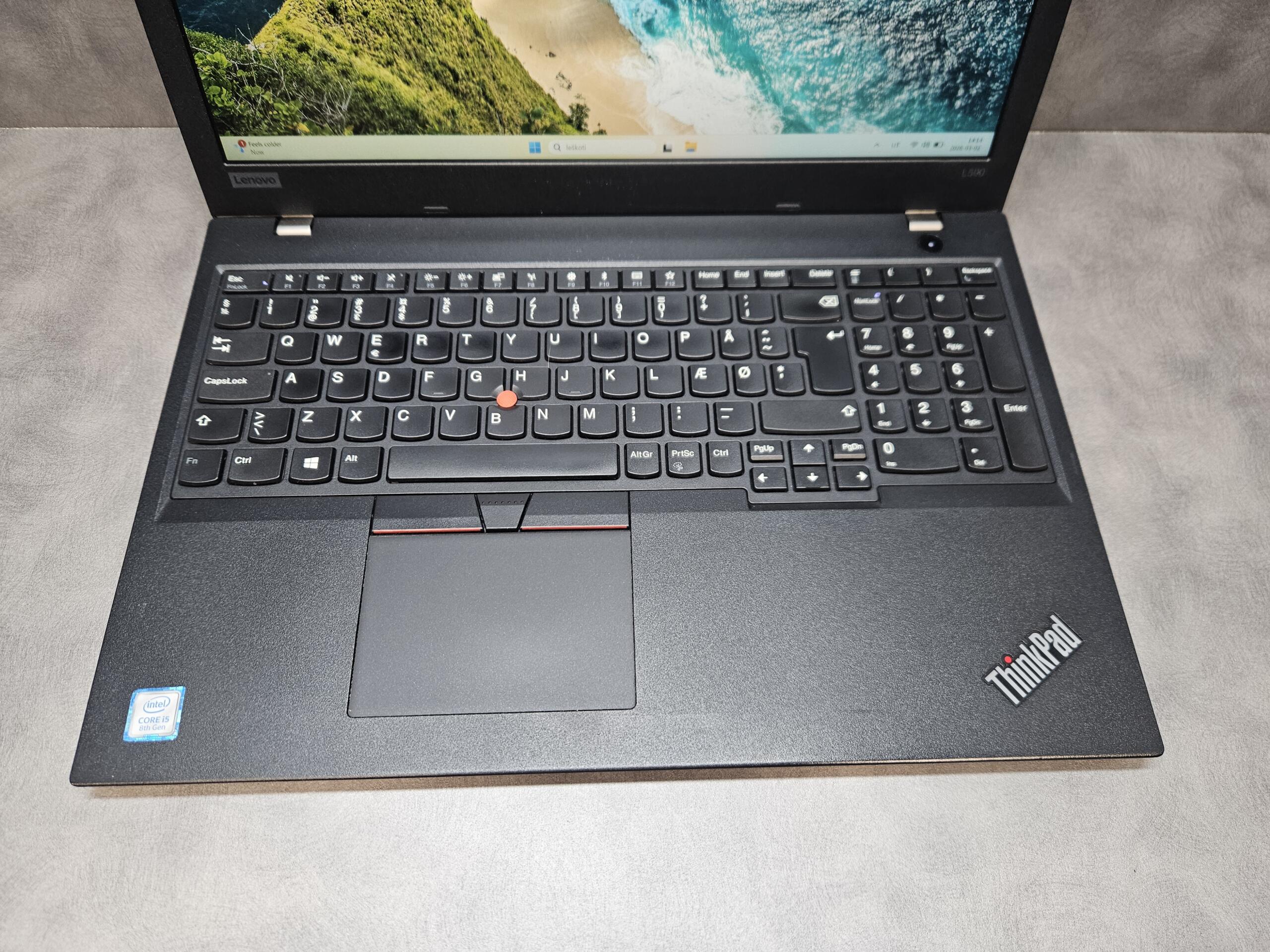 Lenovo ThinkPad L590 | 15.6" FHD | i5-8265U | 8GB | SSD 256 GB - Image 3