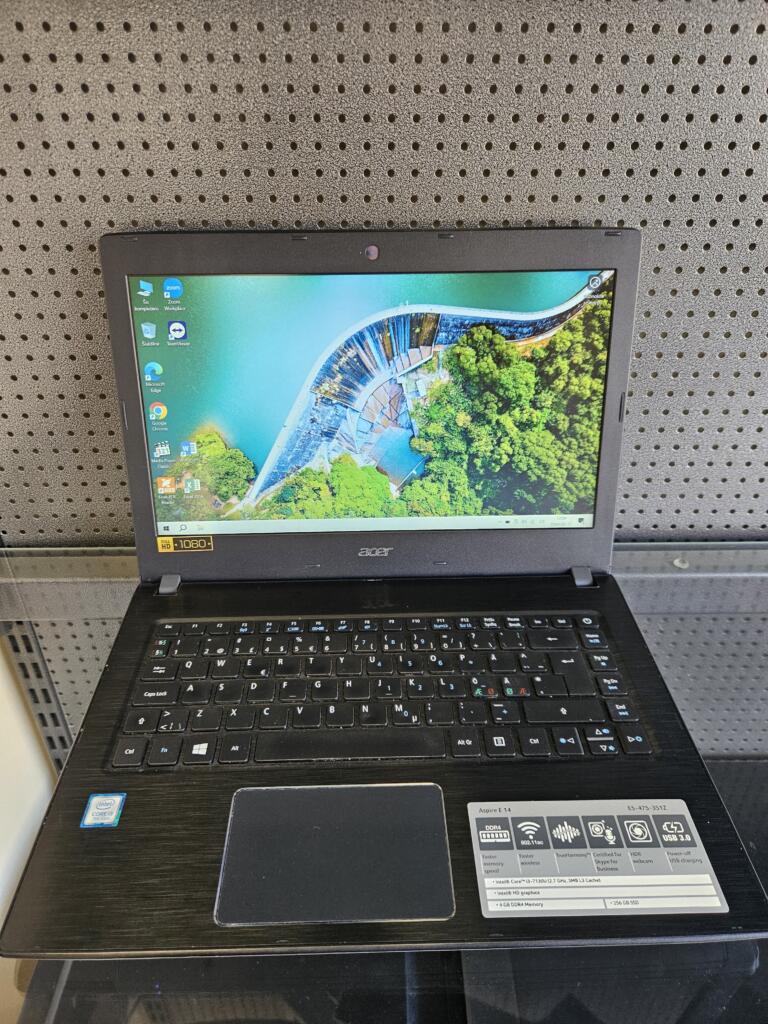 Acer Aspire E5-475 | 14.0" FHD | i3-7130U | 8GB | SSD 128 GB