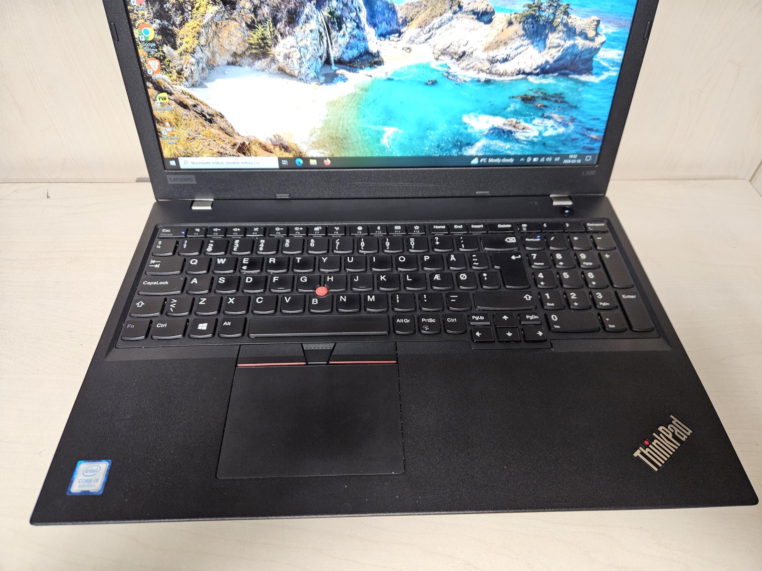 Lenovo ThinkPad L590 | 15.6'' FHD IPS | i5-8265U | 8GB | SSD 256 GB