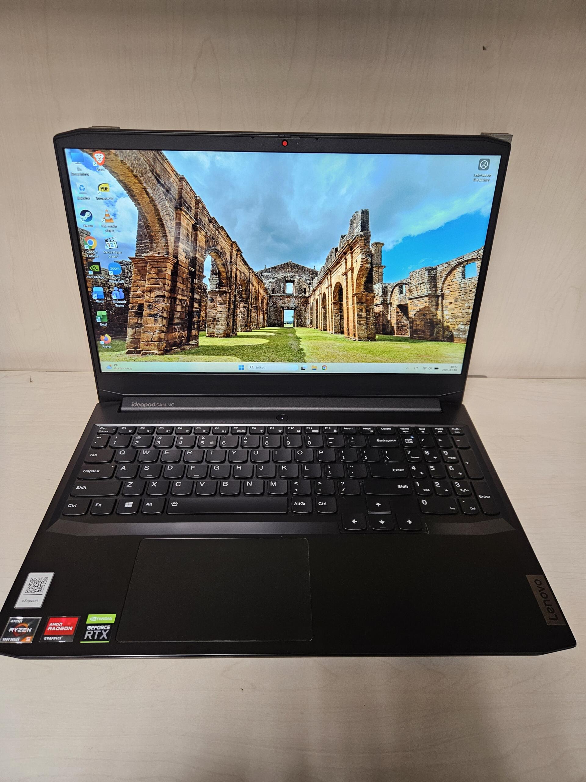 Lenovo Gaming 3 15ACH6 | 15.6" FHD IPS | Ryzen 5 5500H | 16GB | SSD 512 GB | RTX 3050 4 GB
