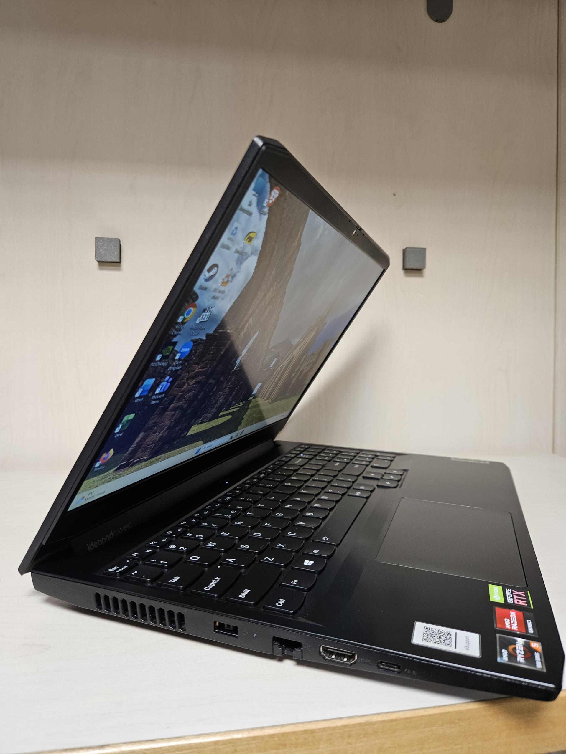 Lenovo Gaming 3 15ACH6 | 15.6" FHD IPS | Ryzen 5 5500H | 16GB | SSD 512 GB | RTX 3050 4 GB - Image 4
