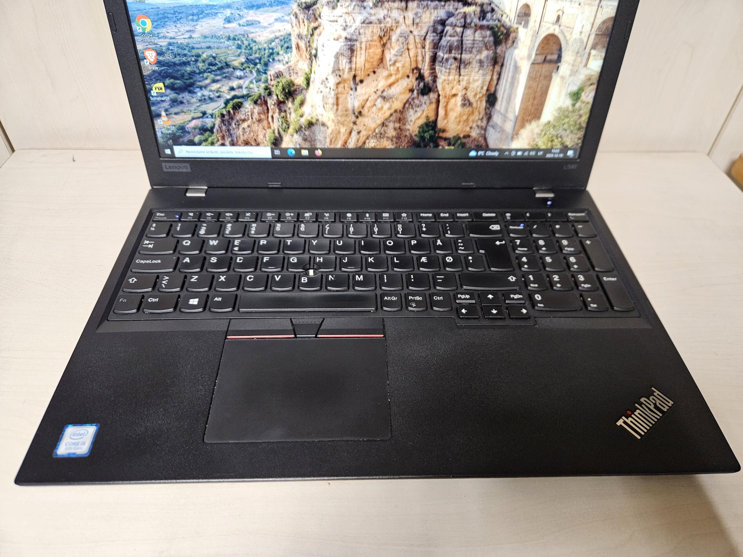 Lenovo ThinkPad L590 | 15.6'' FHD IPS | i5-8265U | 16GB | SSD 256 GB - Image 2