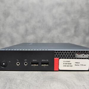 Lenovo ThinkCentre m710q | i3-6100T | 8GB | SSD 240 GB