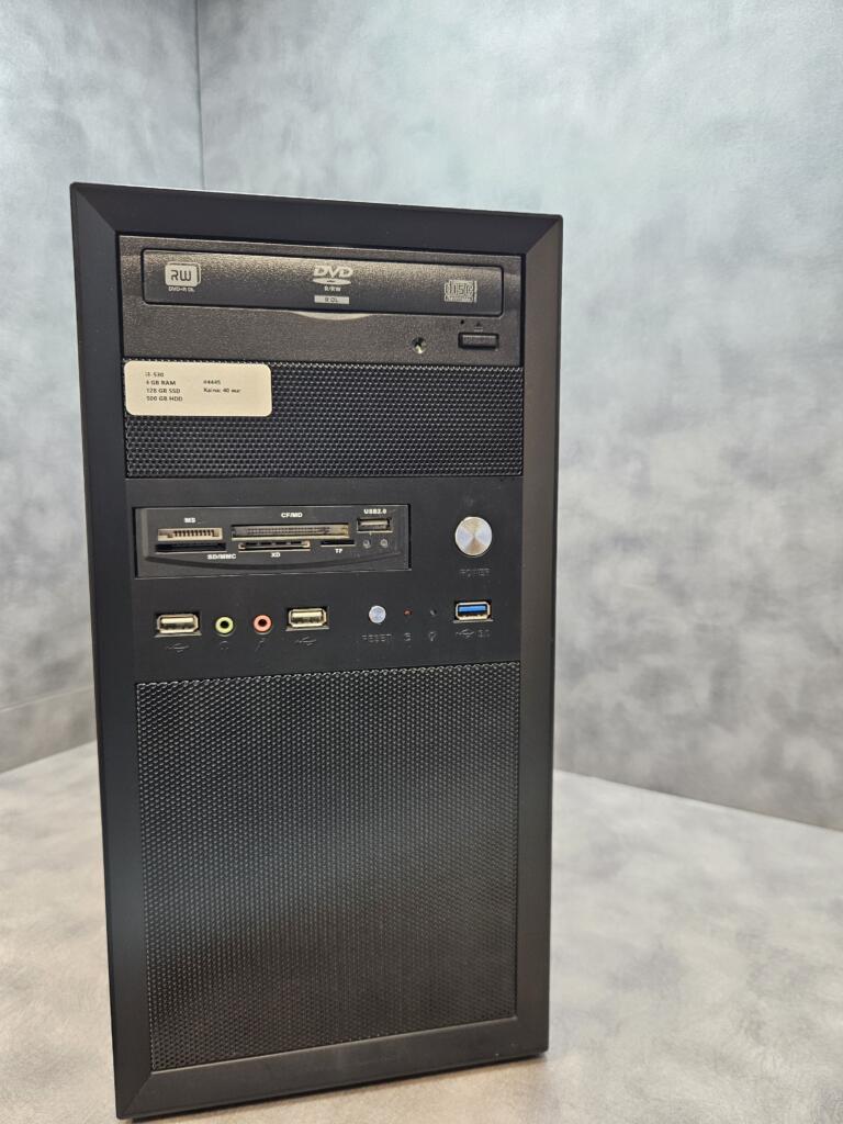 Stacionarus kompiuteris | i3-530 | 4GB | SSD 128 GB + HDD 500 GB