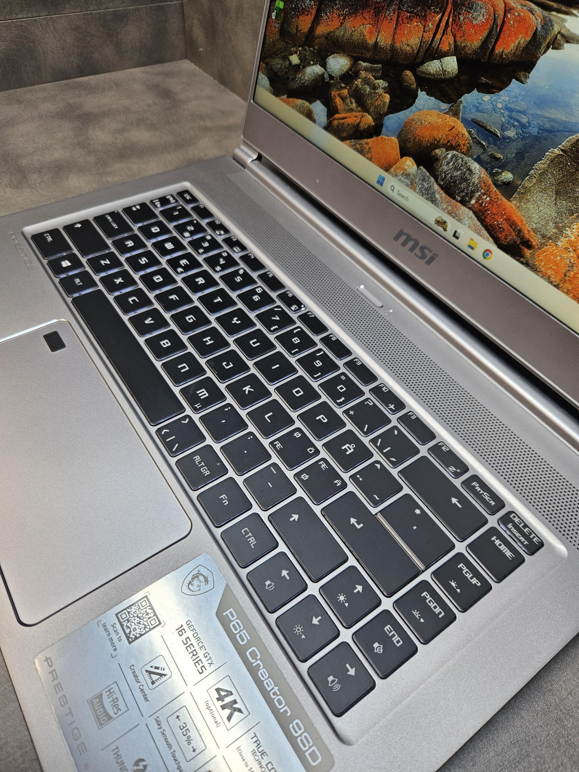 MSI Prestige P65 Creator | 15.6" FHD IPS | i7-9750H | 8GB | SSD 256 GB | GTX 1660 Ti Max-Q 6 GB - Image 3