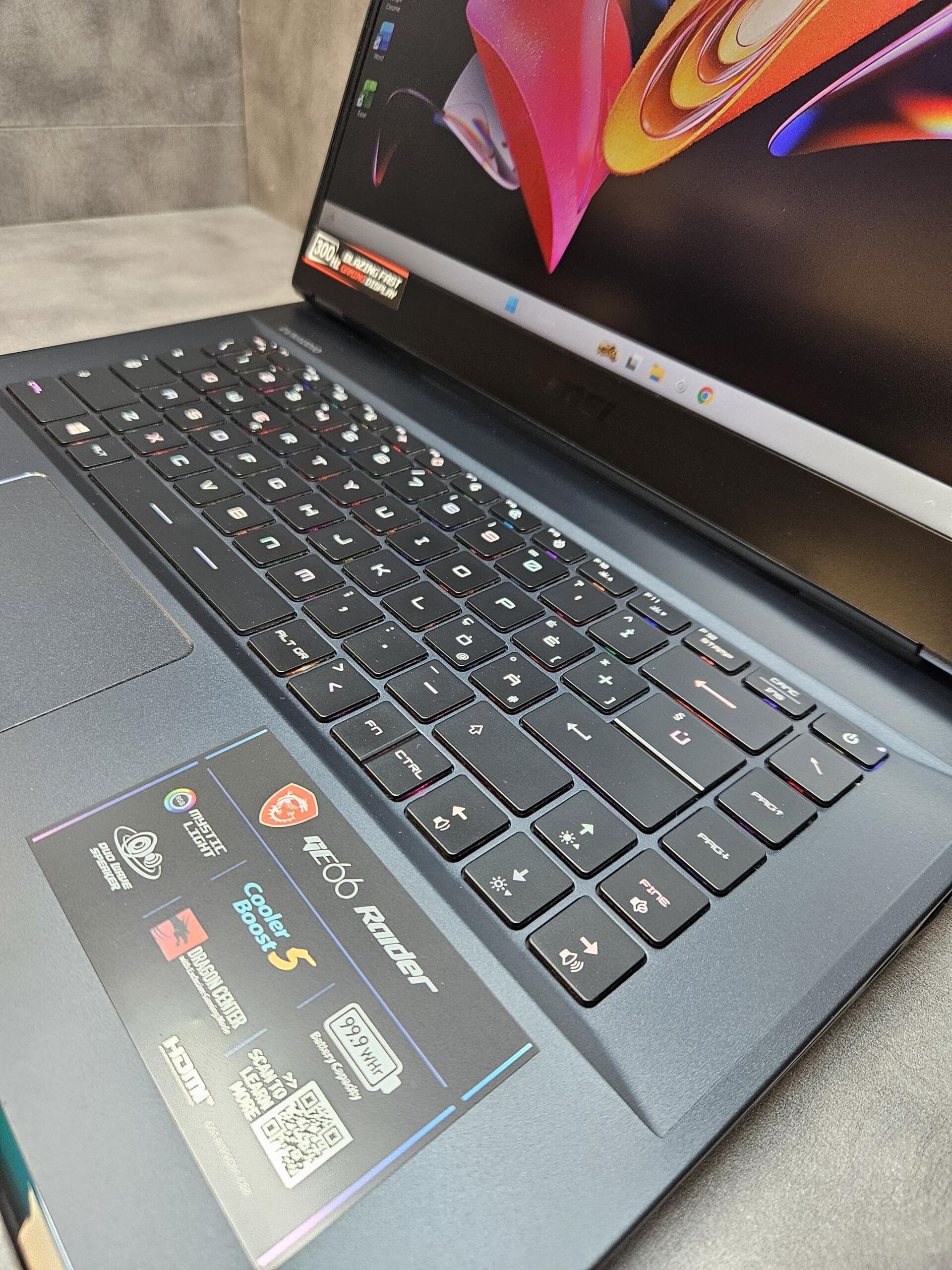 MSI Raider GE66 | 15.6" FHD 300 Hz | i7-10875H | 16GB | SSD 512 GB - Image 4