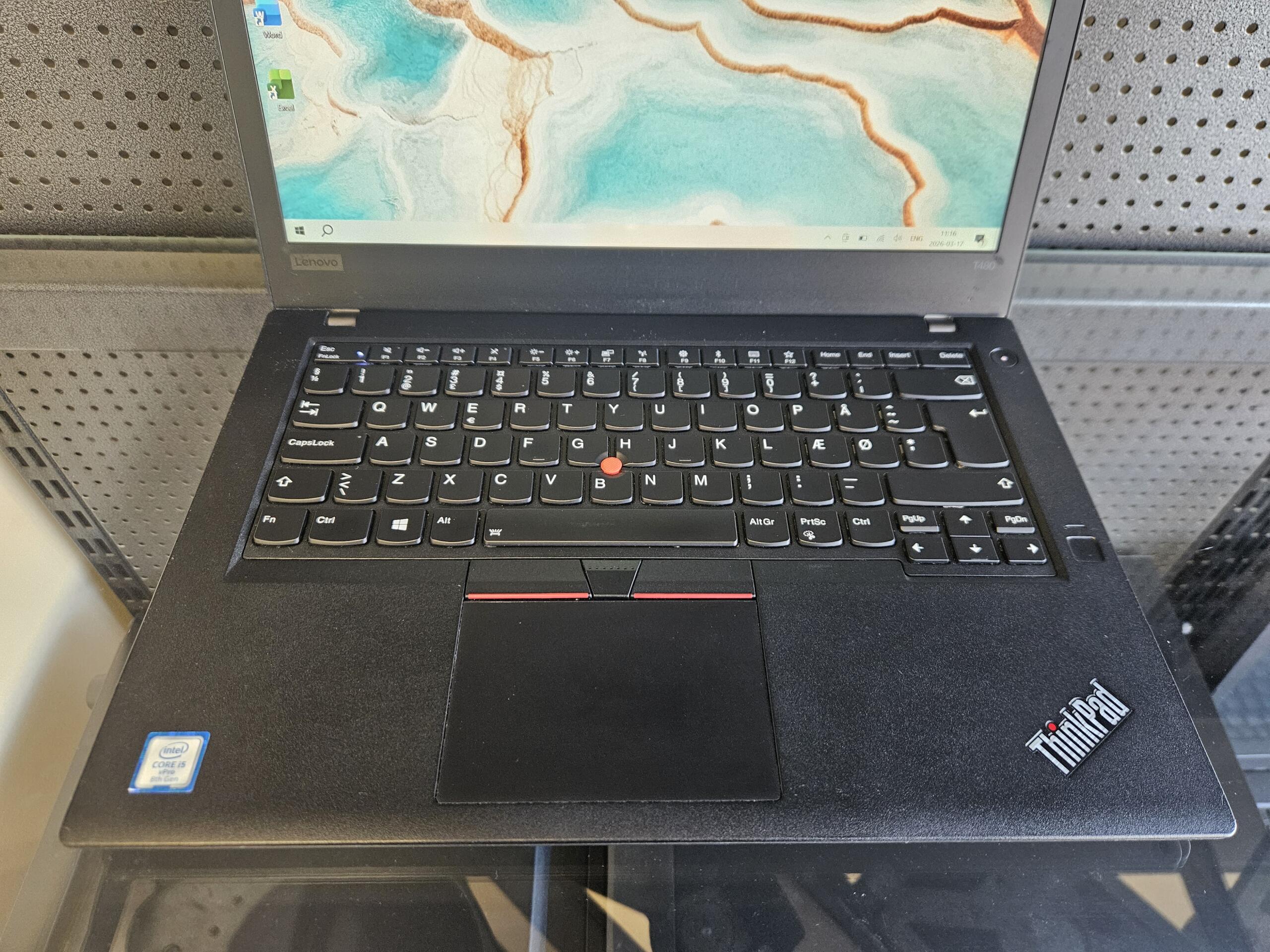 Lenovo ThinkPad T480 | 14" FHD IPS Touch | i5-8350U | 8GB | SSD 256 GB - Image 2