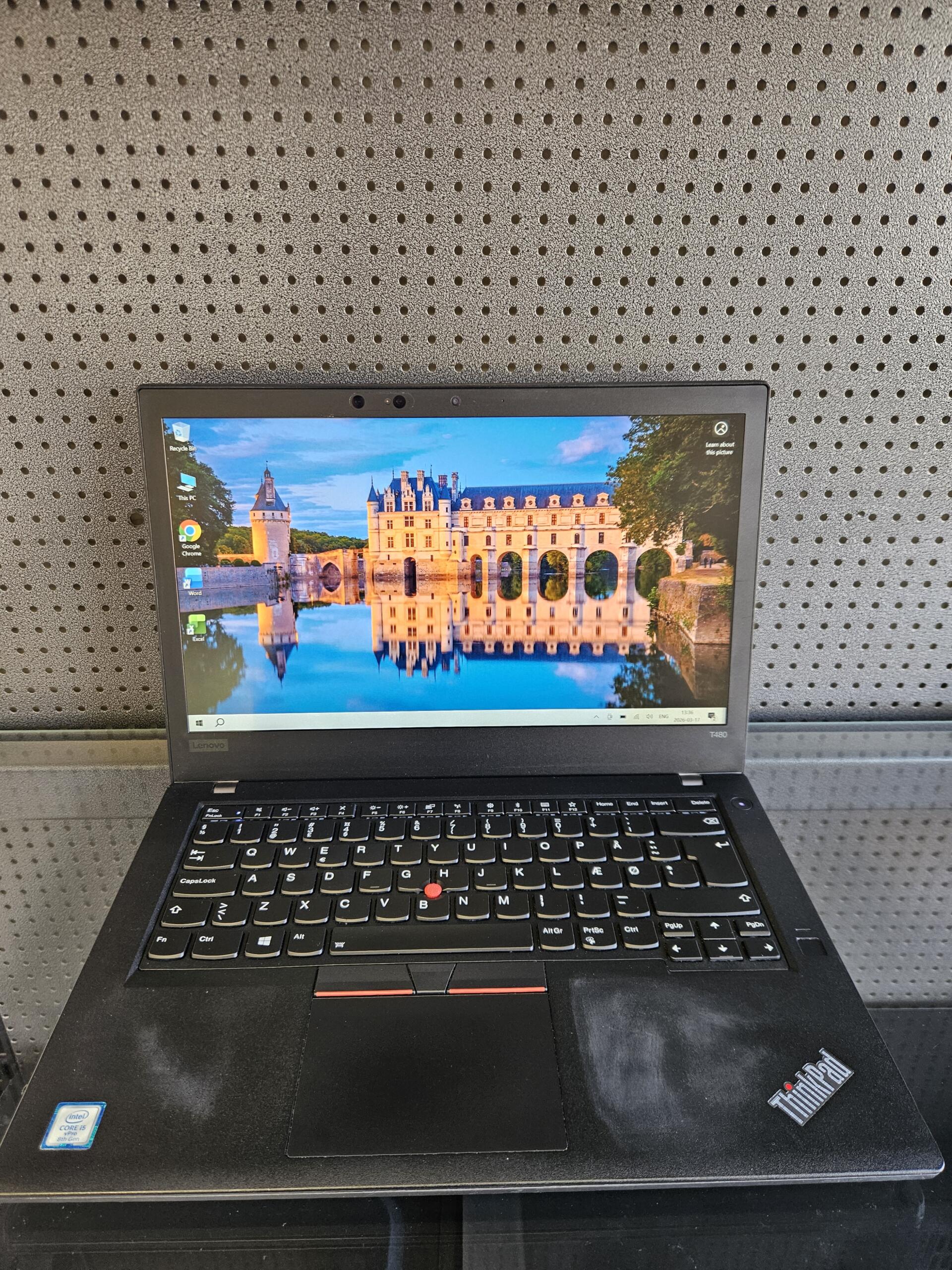 Lenovo ThinkPad T480 | 14" FHD IPS Touch | i5-8350U | 8GB | SSD 256 GB