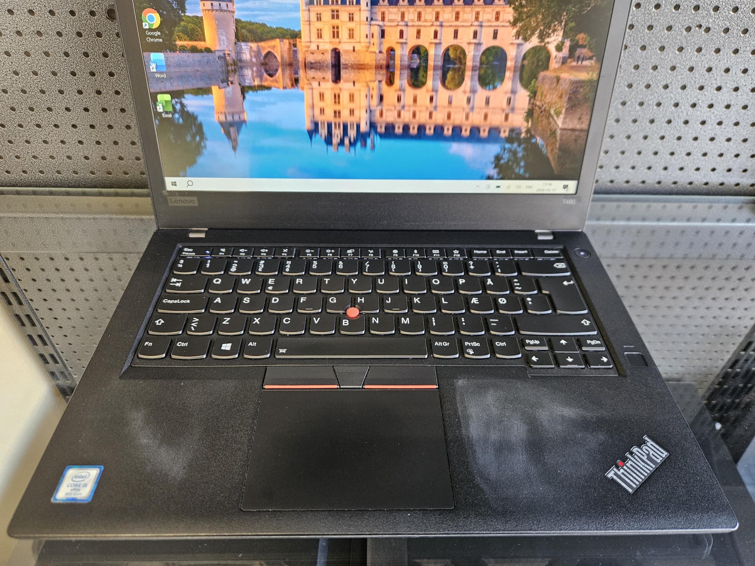 Lenovo ThinkPad T480 | 14" FHD IPS Touch | i5-8350U | 8GB | SSD 256 GB - Image 2