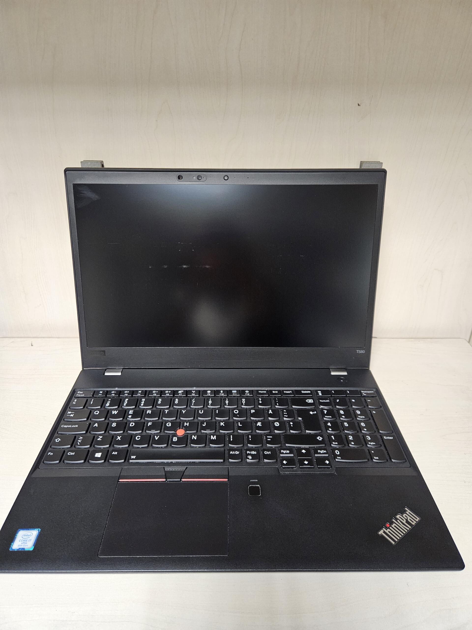 Lenovo ThinkPad T580 | 15.6'' 4K | i7-8650U | 16GB | SSD 256 GB