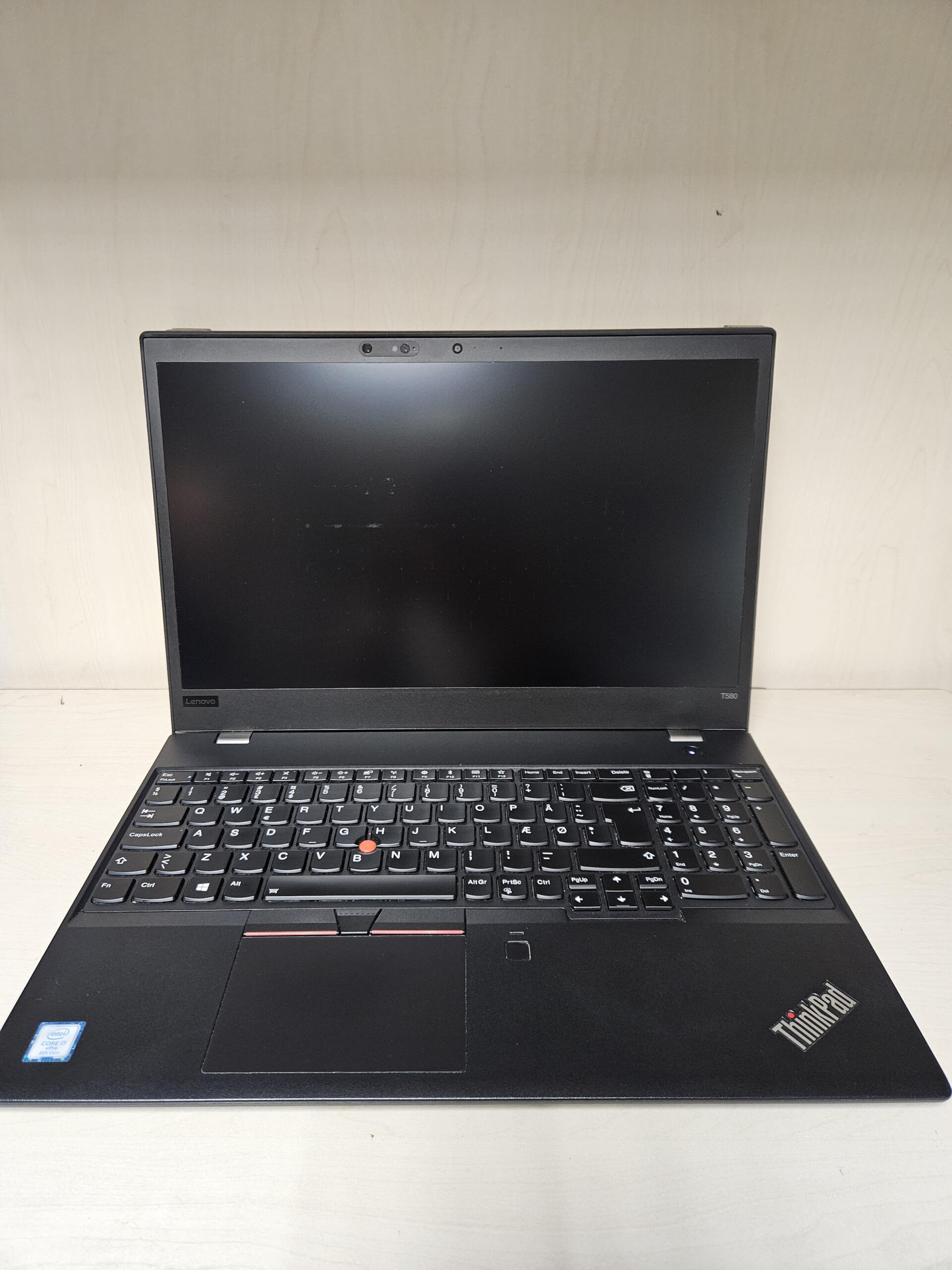 Lenovo ThinkPad T580 | 15.6'' 4K | i7-8650U | 16GB | SSD 256 GB