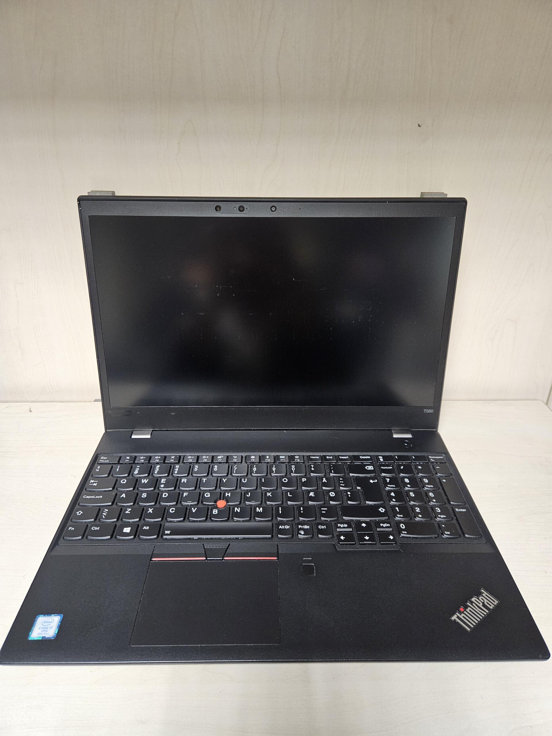 Lenovo ThinkPad T580 | 15.6'' 4K | i7-8650U | 16GB | SSD 256 GB