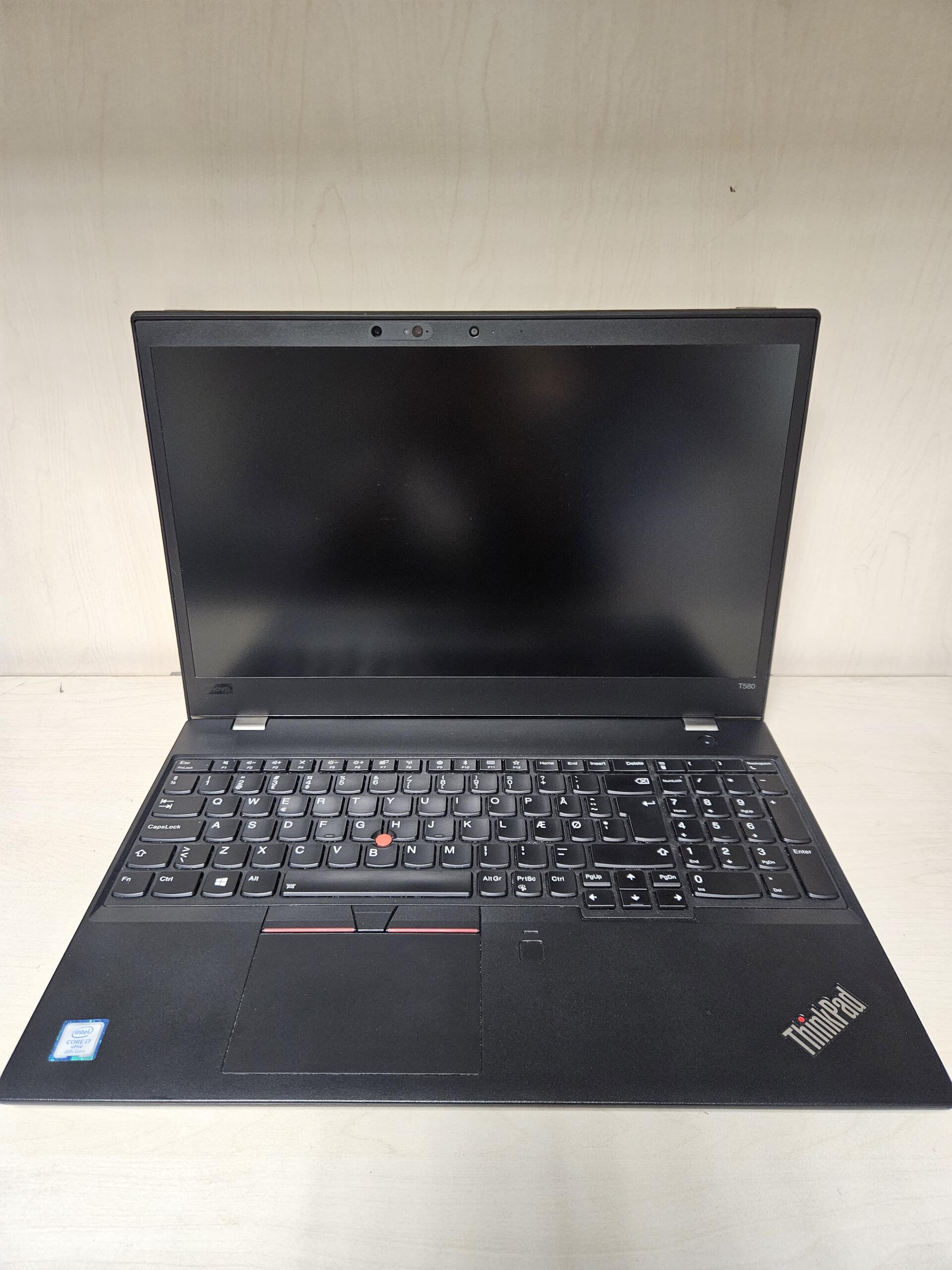 Lenovo ThinkPad T580 | 15.6'' 4K | i7-8650U | 16GB | SSD 256 GB