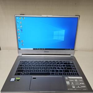 MSI Prestige P65 Creator | 15.6" FHD IPS | i7-9750H | 8GB | SSD 256 GB | GTX 1660 Ti Max-Q 6 GB