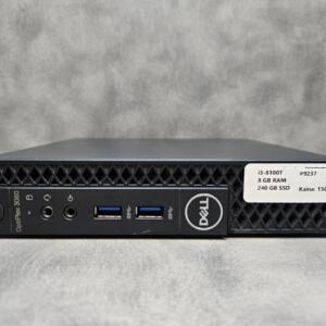 DELL OptiPlex 3060 | i3-8100T | 8GB | SSD 240 GB