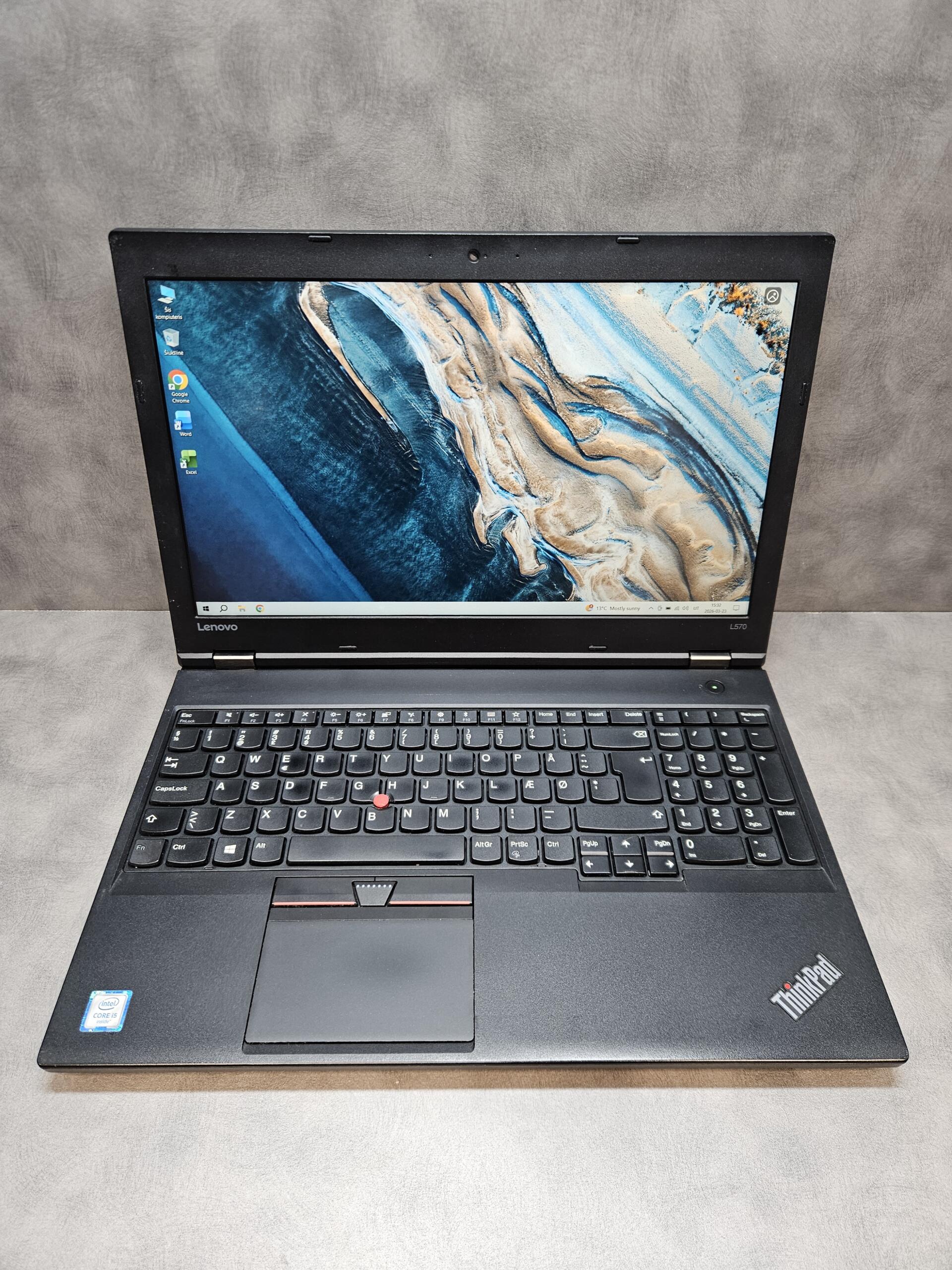 Lenovo ThinkPad L570 | 15.6″ FHD | i5-6300U | 8GB | SSD 256 GB