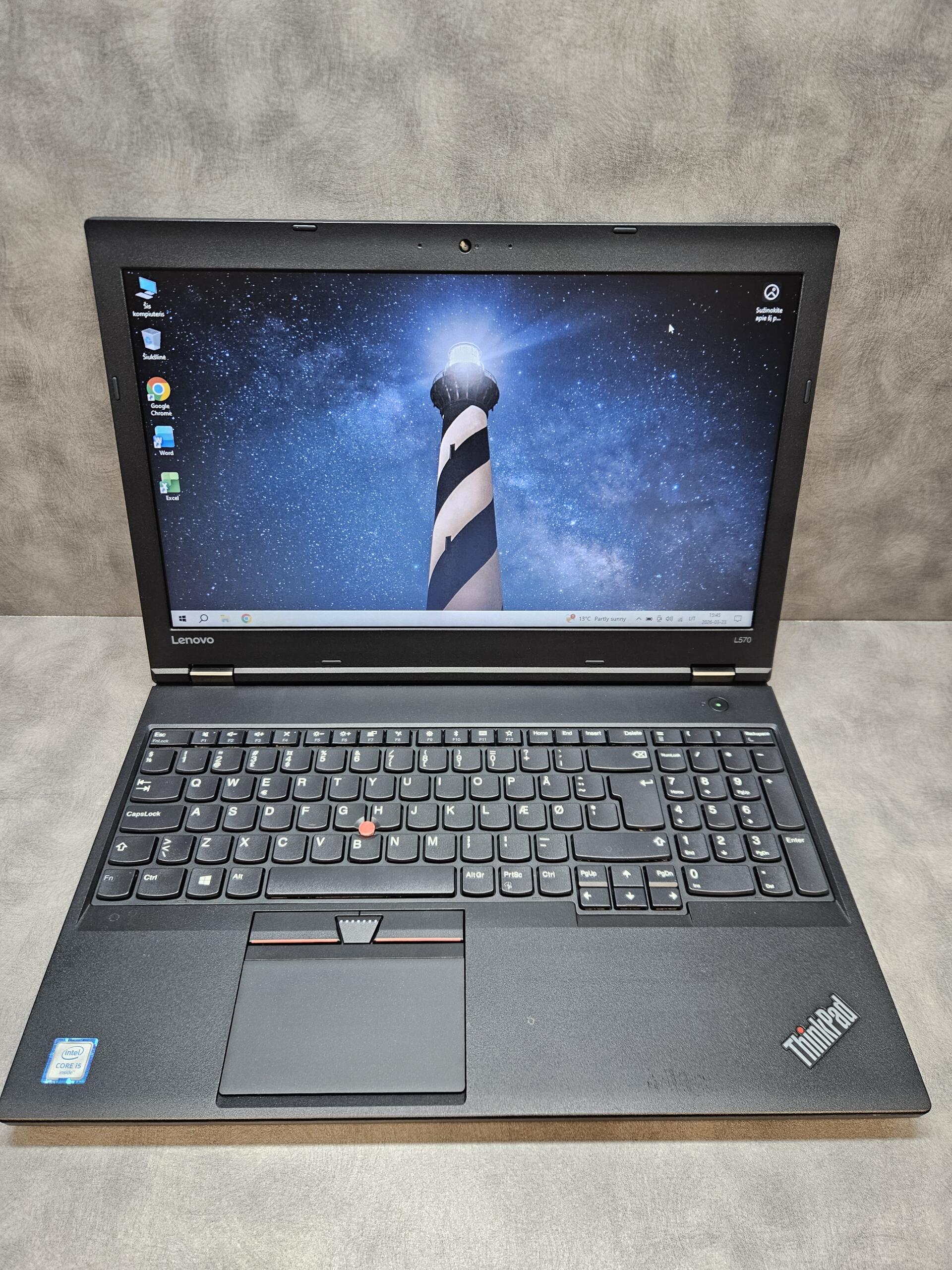 Lenovo ThinkPad L570 | 15.6″ HD | i5-6300U | 16GB | SSD 256 GB