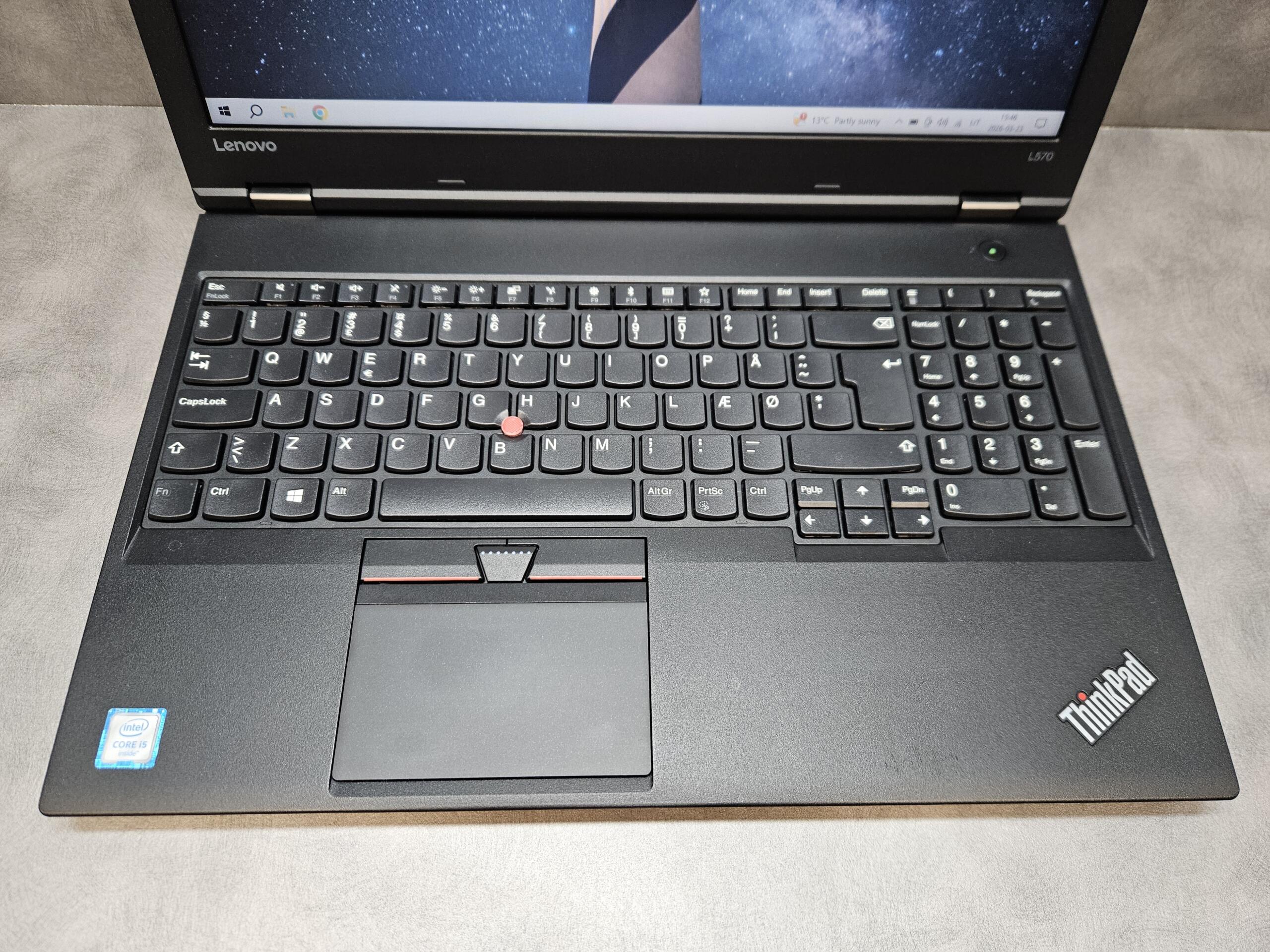 Lenovo ThinkPad L570 | 15.6″ HD | i5-6300U | 16GB | SSD 256 GB - Image 2