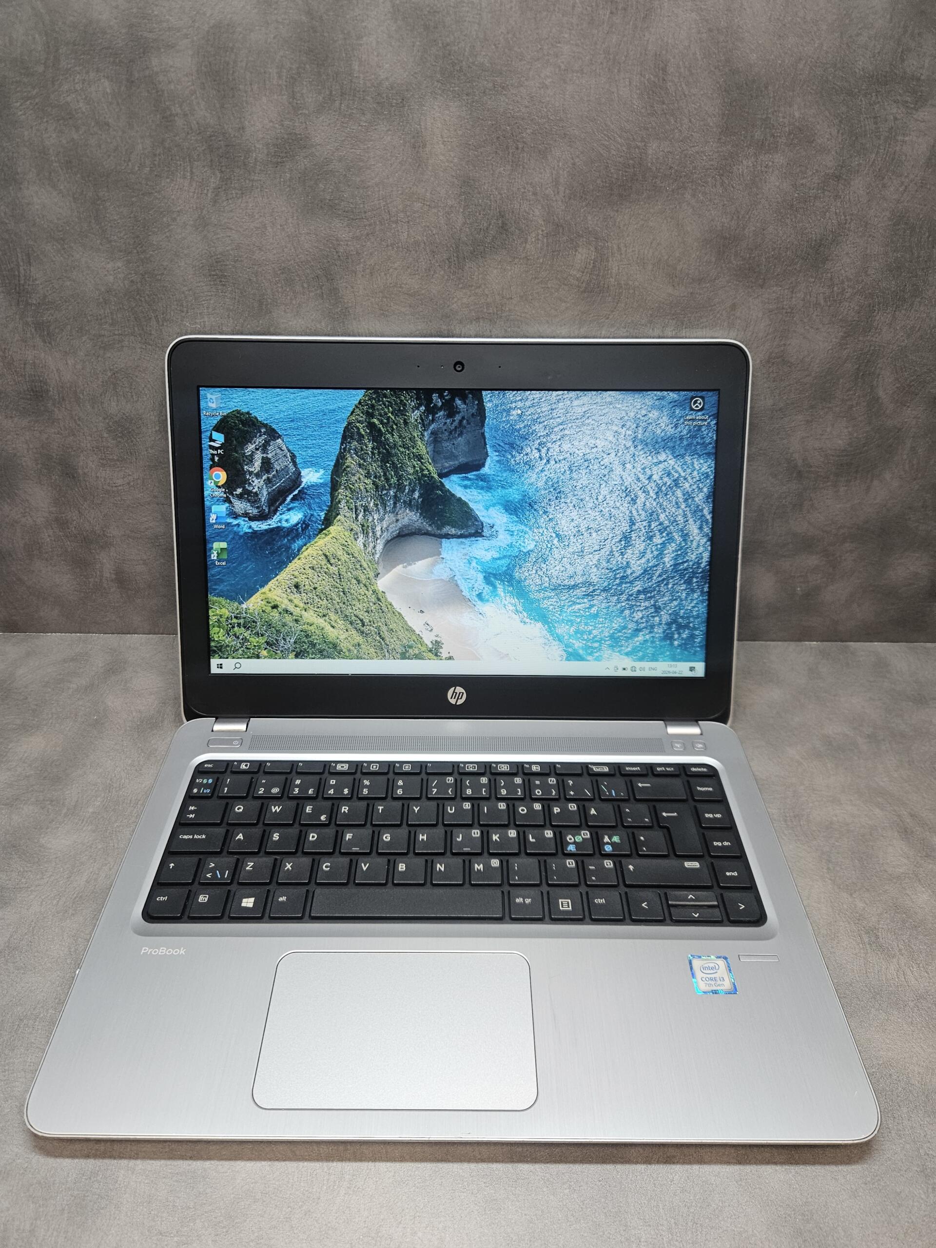 HP ProBook 430 G4 | 13.3" HD | i3-7100U | 8GB | SSD 128 GB