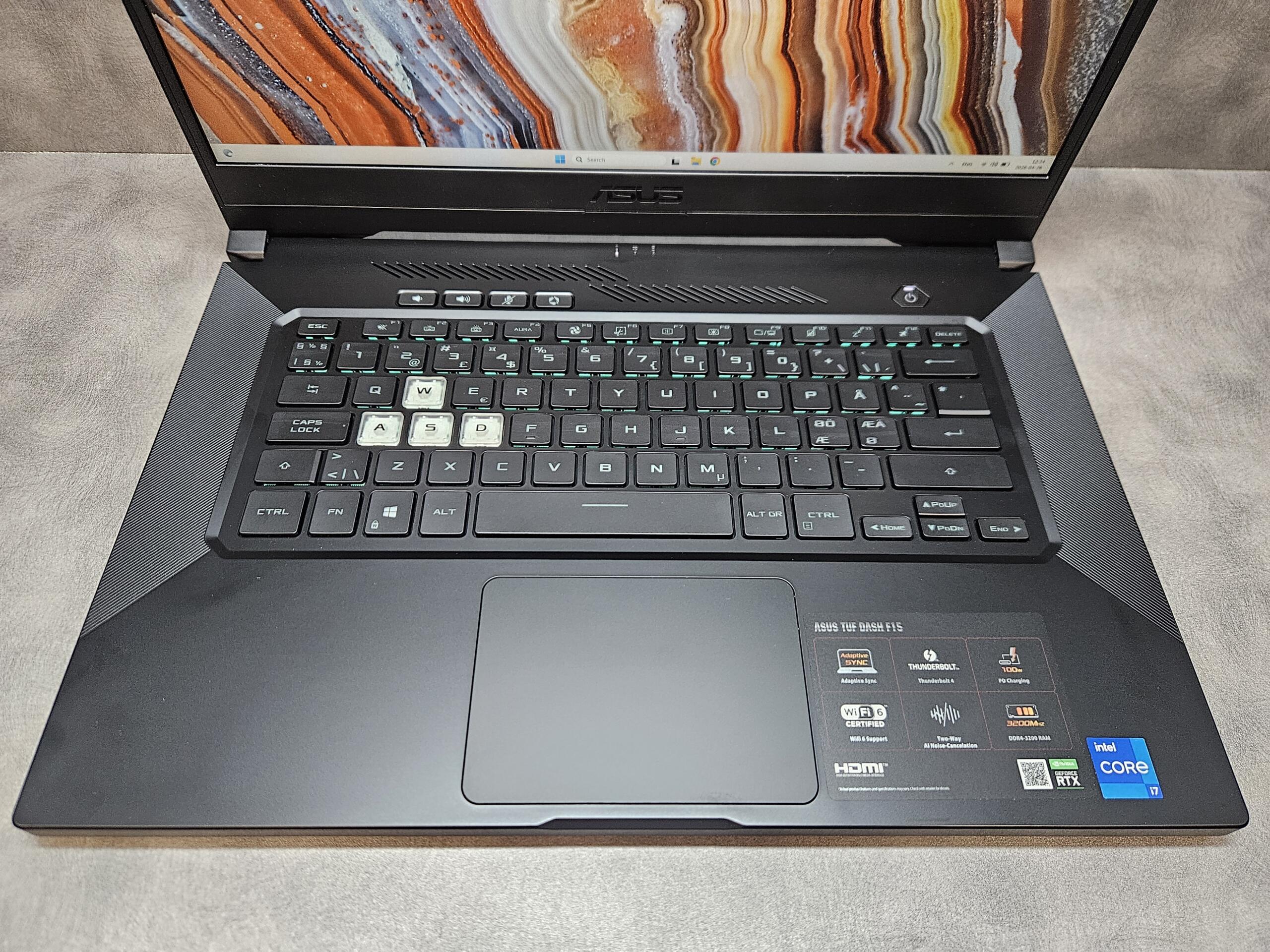 Asus TUF Dash F15 | 15.6" FHD 144 Hz | i7-11370H | 32GB | SSD 1 TB | RTX 3060 6 GB - Image 2