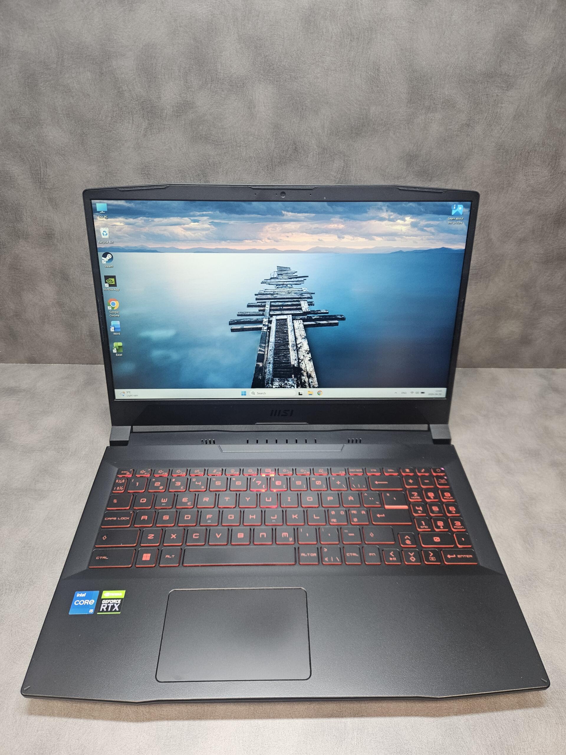 MSI GF66 11UE | 15.6" FHD 144 Hz | i5-11400H | 32GB | SSD 1 TB | RTX 3060 6 GB
