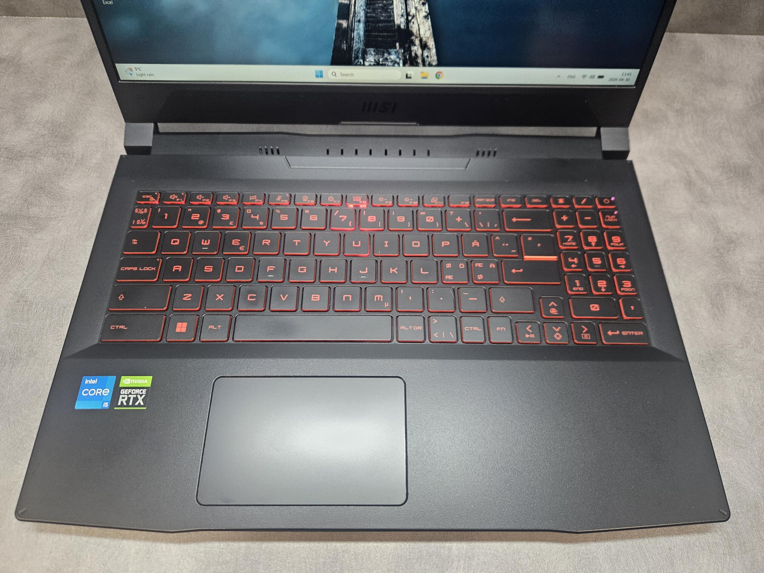 MSI GF66 11UE | 15.6" FHD 144 Hz | i5-11400H | 32GB | SSD 1 TB | RTX 3060 6 GB - Image 2