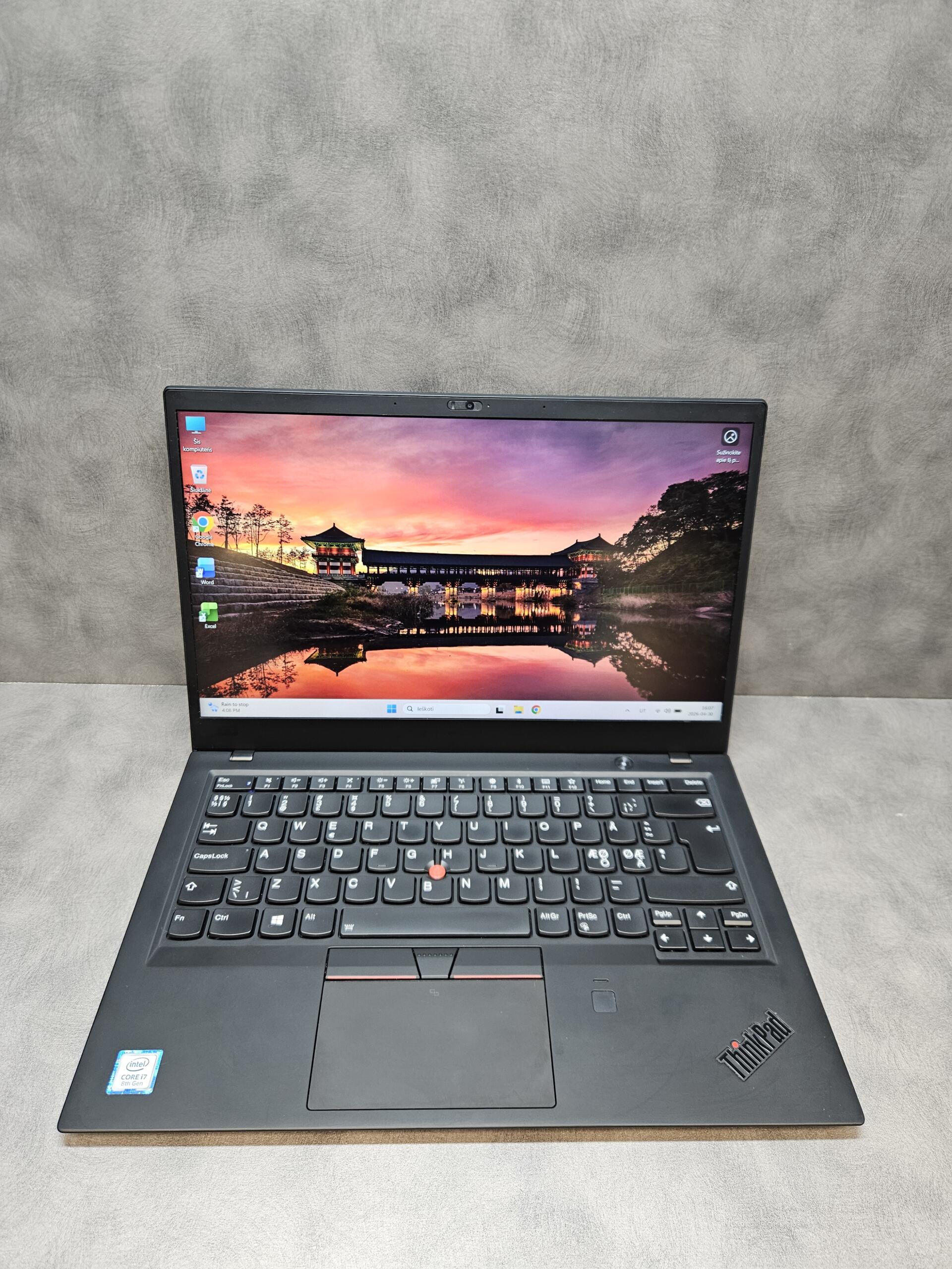 Lenovo ThinkPad X1 Carbon 6th. | 14.0" FHD IPS | i7-8550U | 16GB | SSD 256 GB