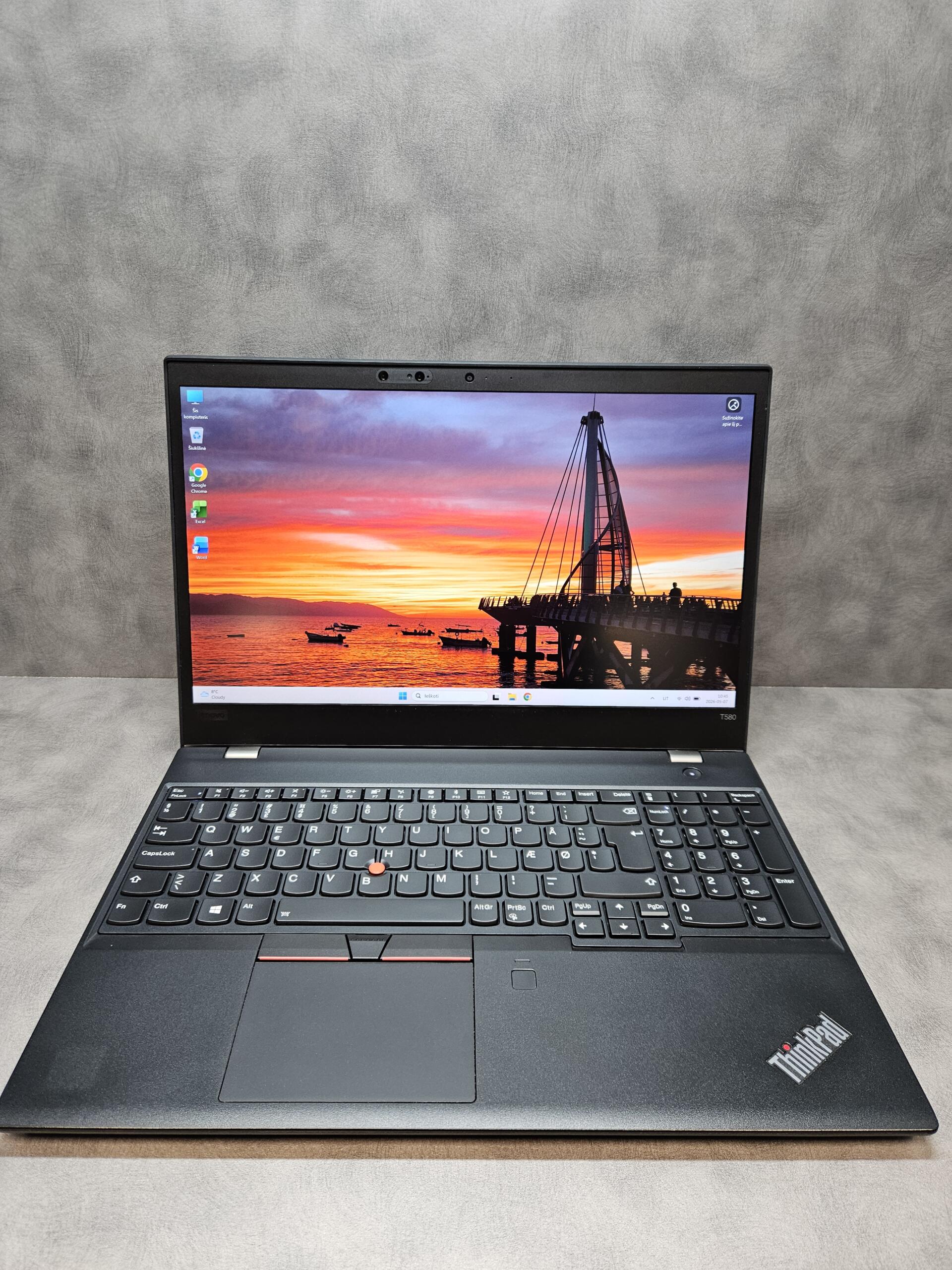 Lenovo Thinkpad T580 | 15.6" 4K IPS | i7-8650U | 8GB | SSD 256 GB