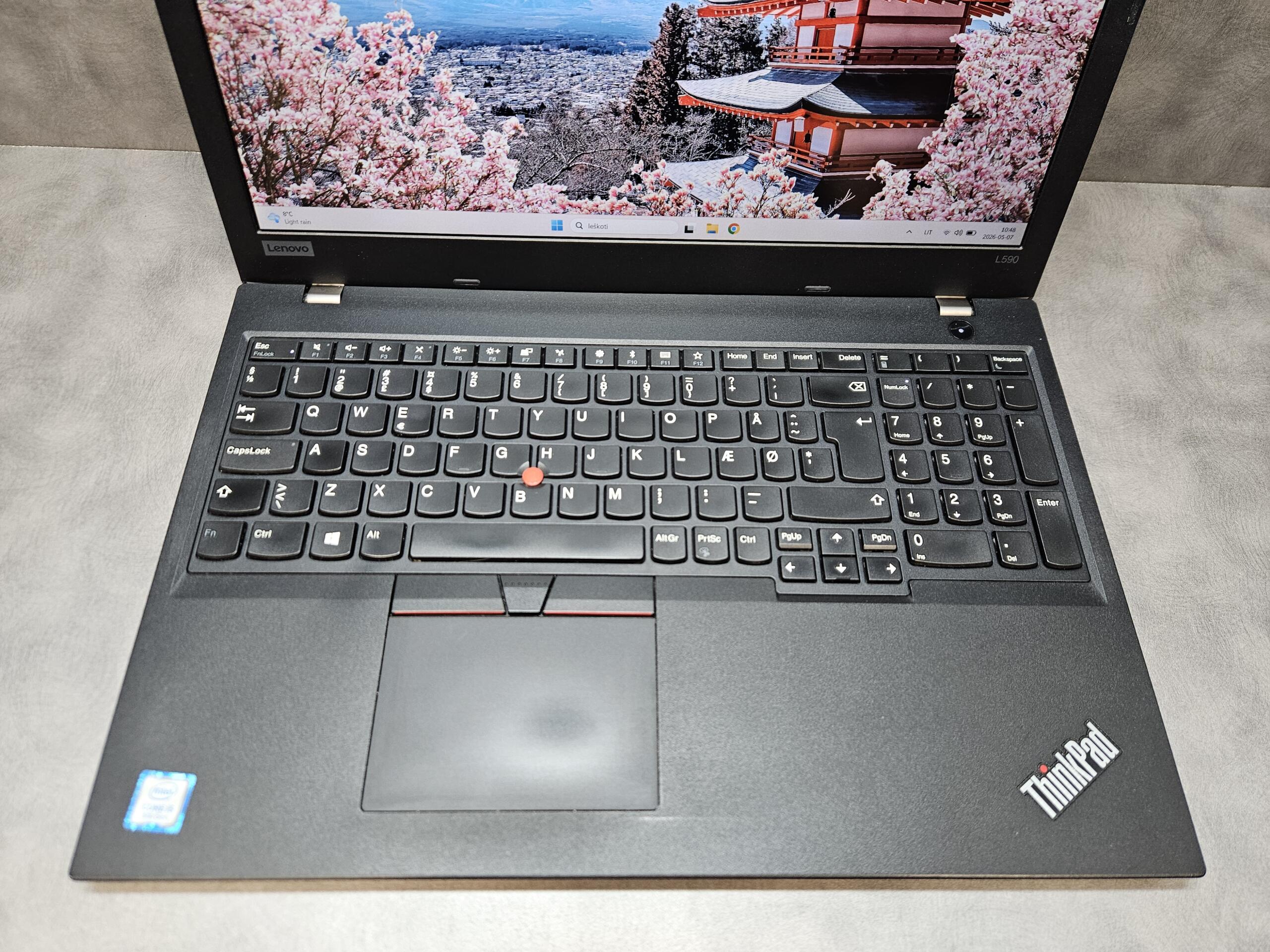Lenovo ThinkPad L590 | 15.6" FHD | i5-8265U | 8GB | SSD 256 GB - Image 2
