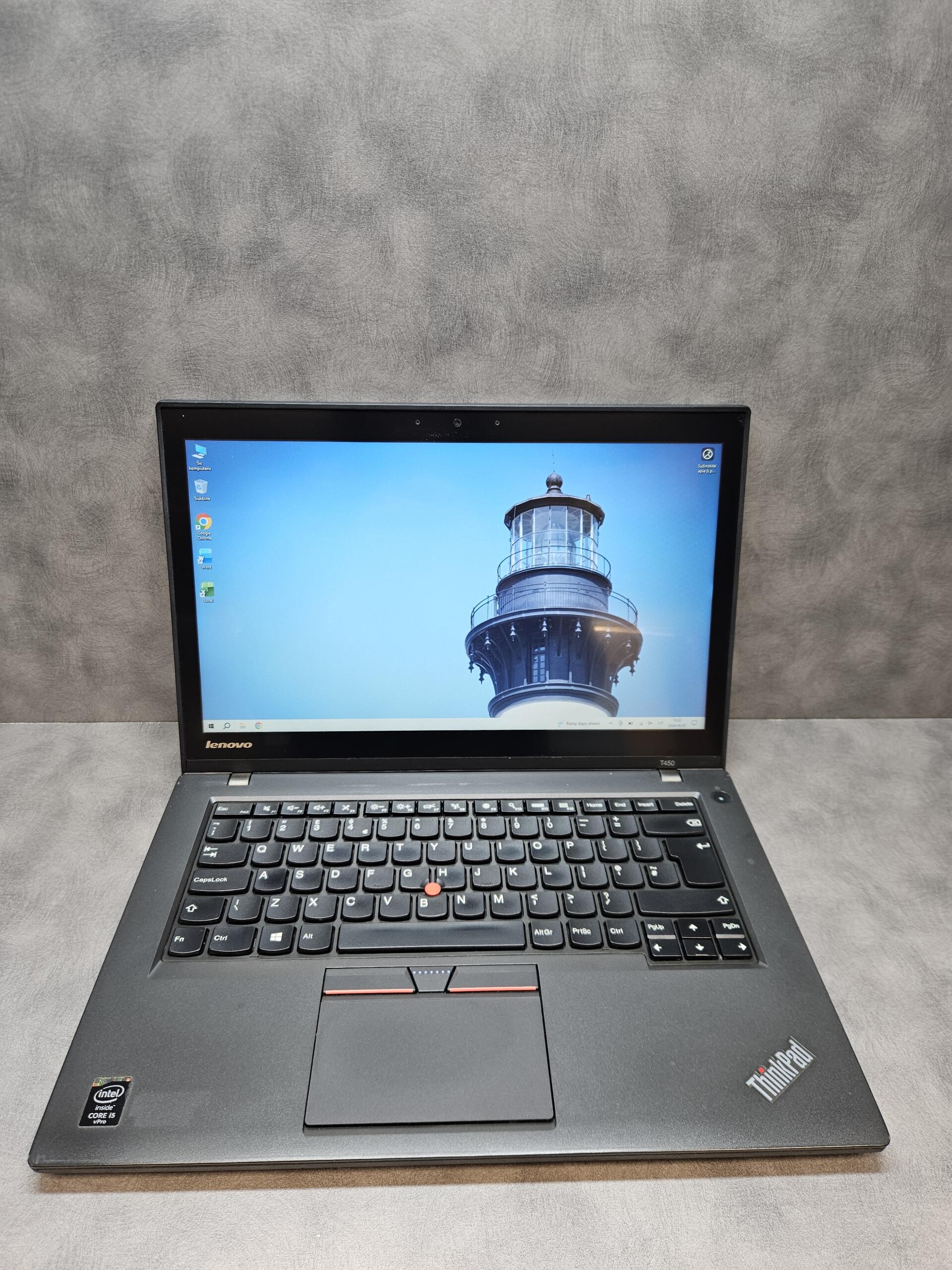 Lenovo ThinkPad T450 | 14.0" HD+ Touch | i5-5300U | 8GB | SSD 240 GB
