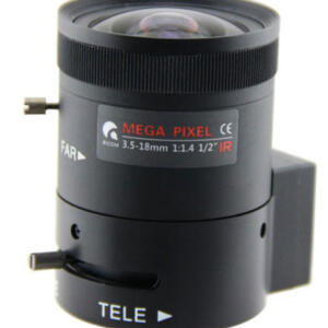 Objektyvas HD 1/2" 3.5-18mm 03518DC