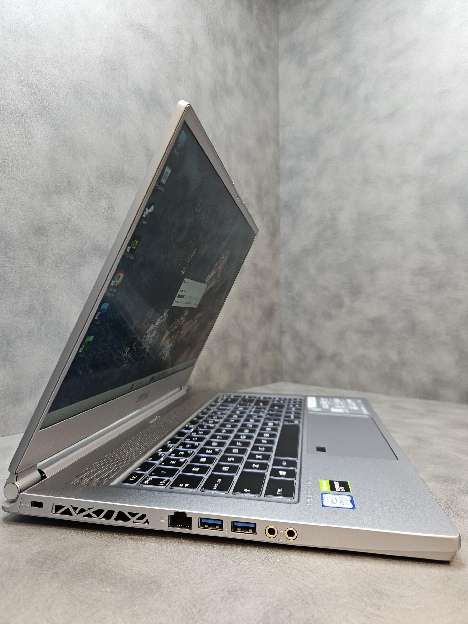 MSI Prestige P65 Creator | 15.6" FHD IPS | i7-9750H | 16GB | SSD 256 GB | GTX 1660 Ti Max-Q 6 GB - Image 3