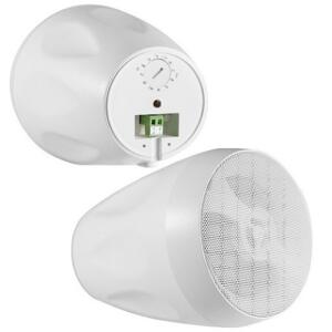 Lauko garsiakalbiai 40W, 6.5", 2 juostų, balti (pora)