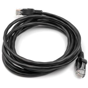 Kabelis Cat5E UTP, 2m, juodas