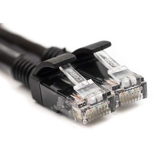 Kabelis Cat5E UTP, 20m, juodas