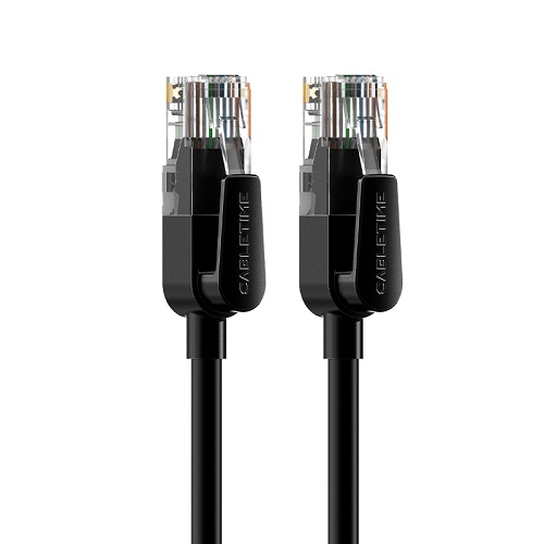 Kabelis Cat6 UTP, 8m, juodas