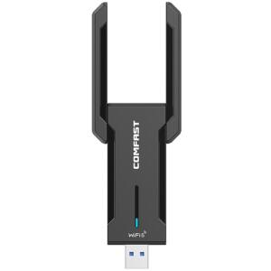 WiFi-USB adapteris, 5374Mbps, 2.4GHz, 5GHz, 6GHz