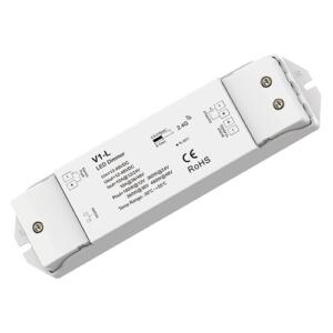 V1-L nuolatinės įtampos valdiklis 12-48V, 1x15A, Push-Dimm