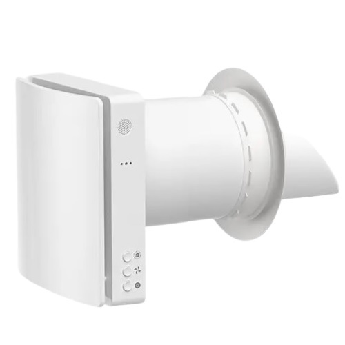 Rekuperatorius 46m2 patalpai, Wi-Fi, Tuya, su CO2 jutikliu, baltas