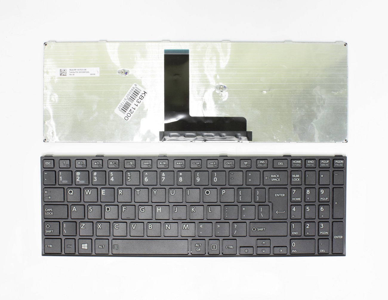 Klaviatūra TOSHIBA Satellite: C50-B