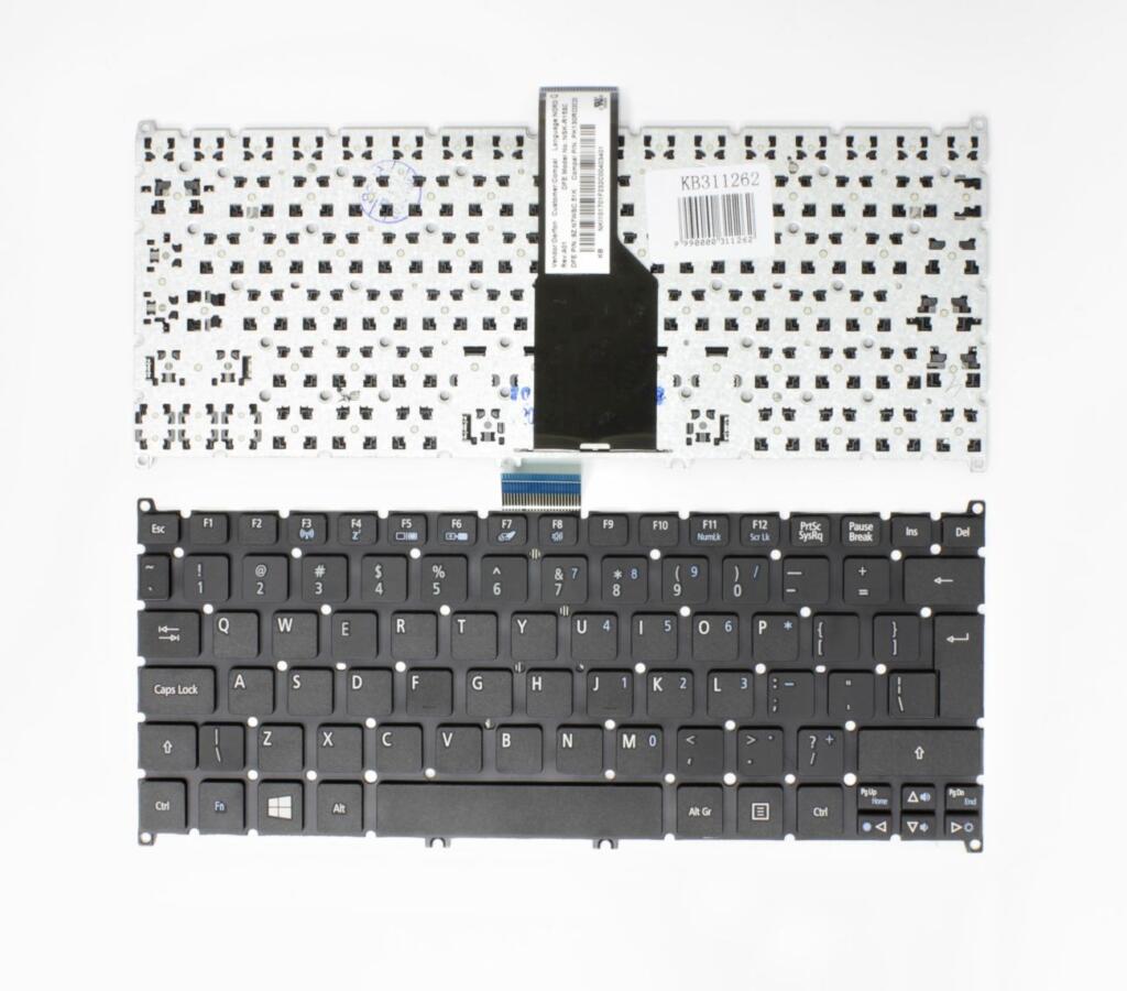 Klaviatūra ACER Aspire One: 756, S3, S3-391, S3-951, S5, S5-391, UK
