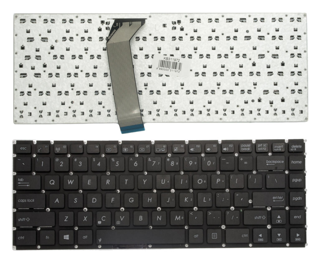 Klaviatūra ASUS: X402, X402C, X402CA, F402, F402C, F402CA, F45