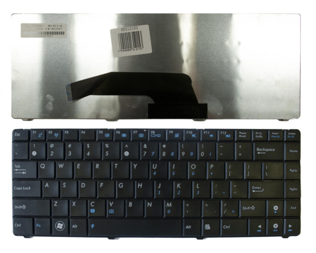 Klaviatūra ASUS: K40, K40AB, K40IJ, K40IN, K40C, K40IP