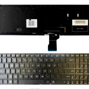 Klaviatūra ASUS: UX52, UX52A, UX52V, UX52VS, UX501 su apšvietimu