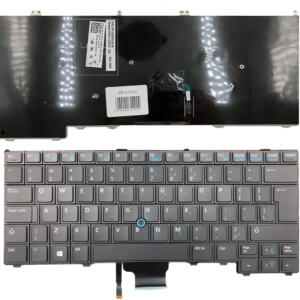 Klaviatūra Dell: Latitude E7240, E7440, D4HRW UK