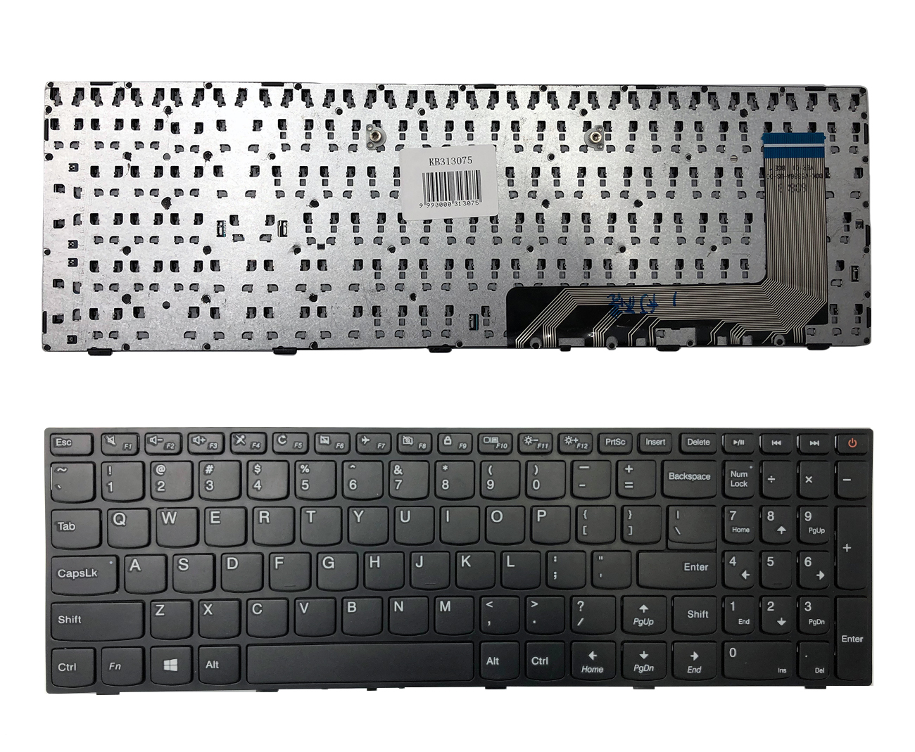 Klaviatūra LENOVO: Ideapad 110-15Isk, 110-17Acl