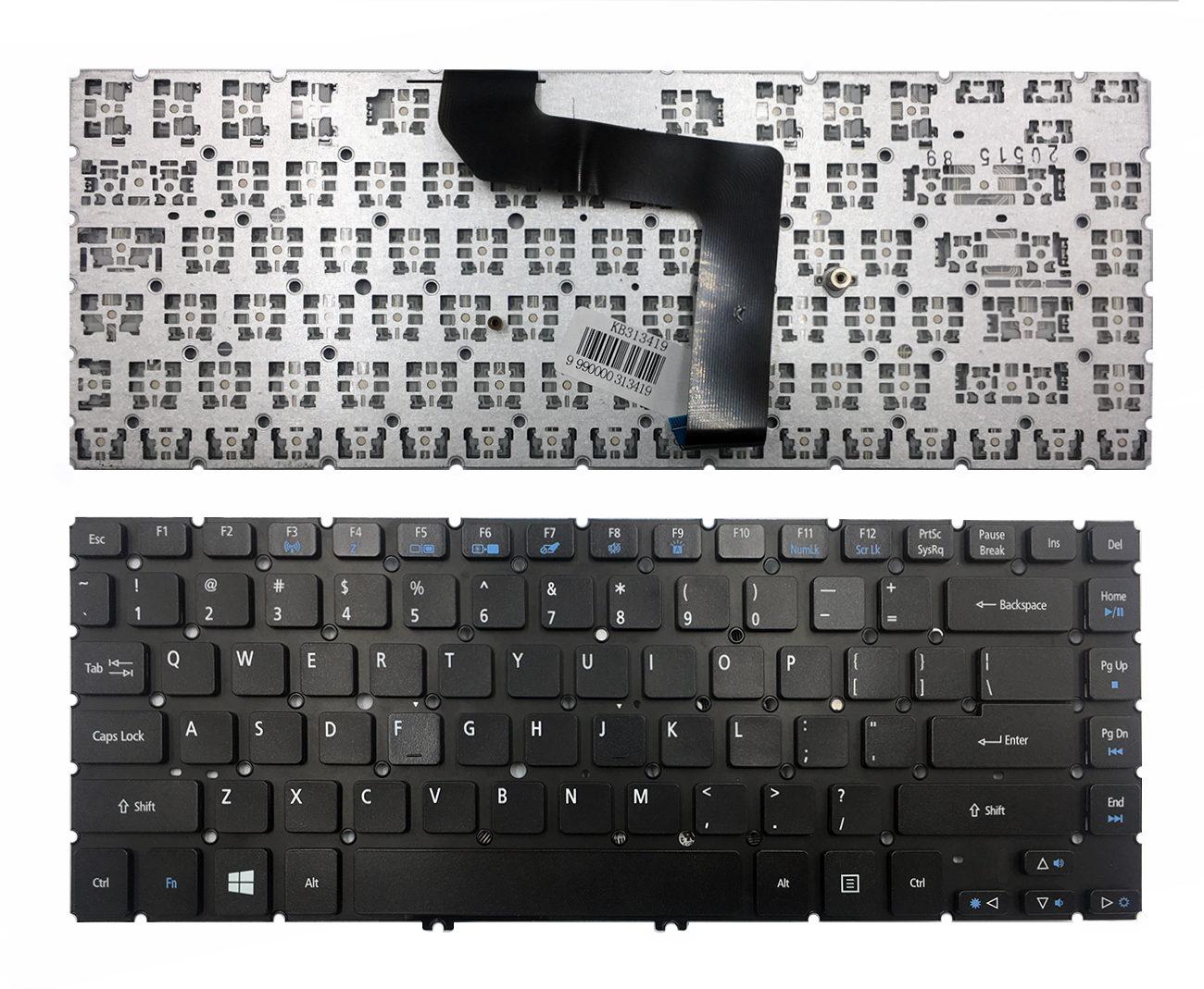 Klaviatūra su apšvietimu Acer: Aspire M5-481T, M5-481TG, M5-481PT, M5-481PTG US