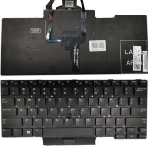 Klaviatūra DELL Latitude: E5450, E5470, E5480 su apšvietimu ir „trackpoint“